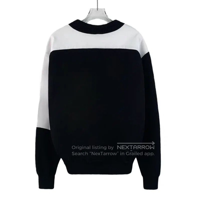 Louis Vuitton Louis Vuitton Black logo presbyopic leather cotton crewnec Size US M / EU 48-50 / 2 - 2 Thumbnail