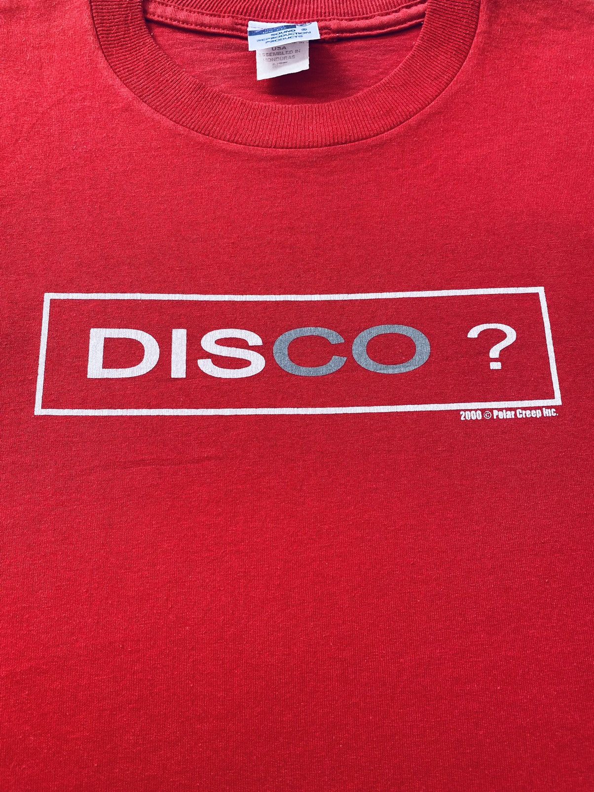 Vintage Vintage Disco box Logo By Polar Creep Tees Size US M / EU 48-50 / 2 - 3 Thumbnail