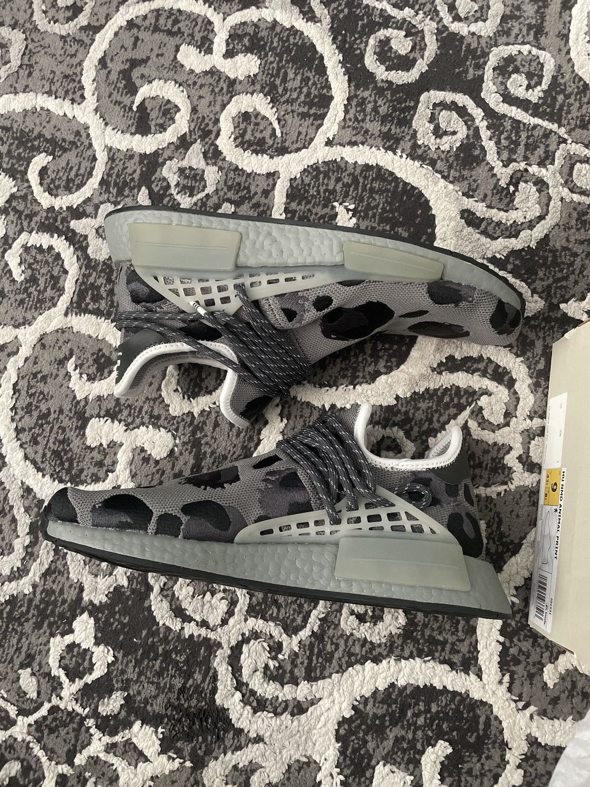 Humanrace Adidas NMD Hu Animal Print Ash Grey Size US 9 / EU 42 - 1 Thumbnail