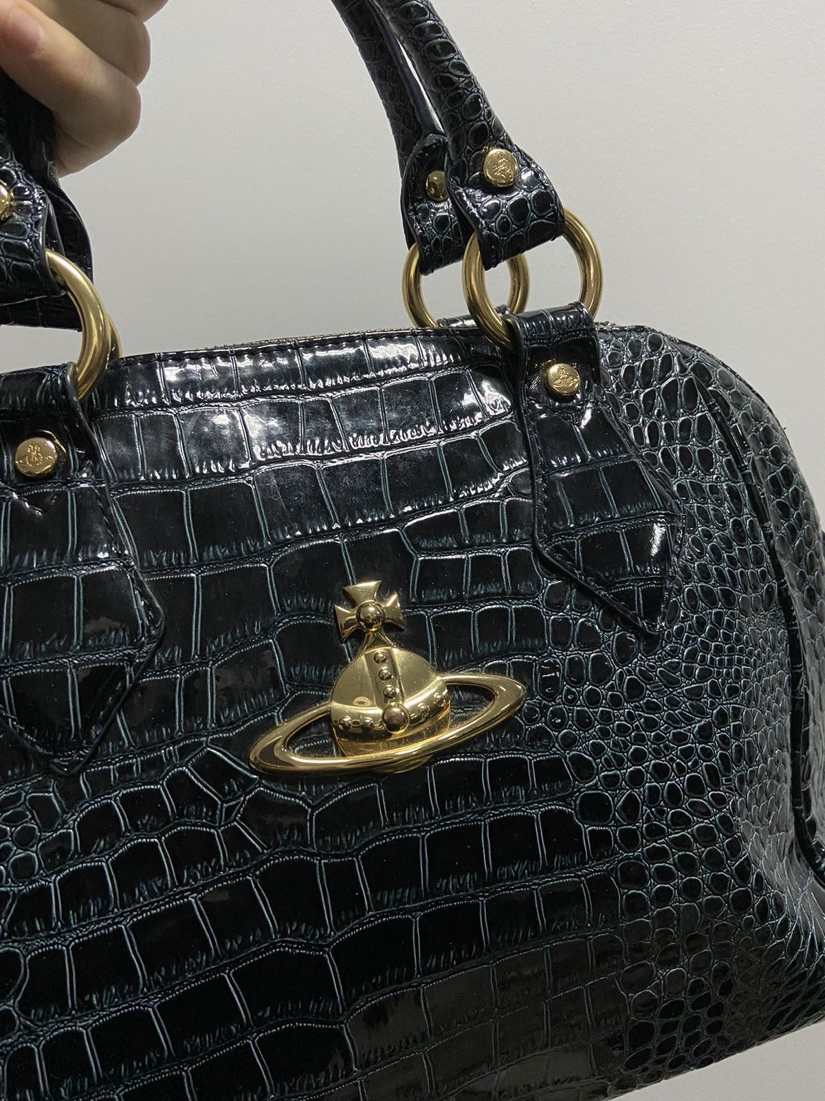 Other Vivienne Westwood crocodile skin style bag jasmine tote Size ONE SIZE - 4 Thumbnail