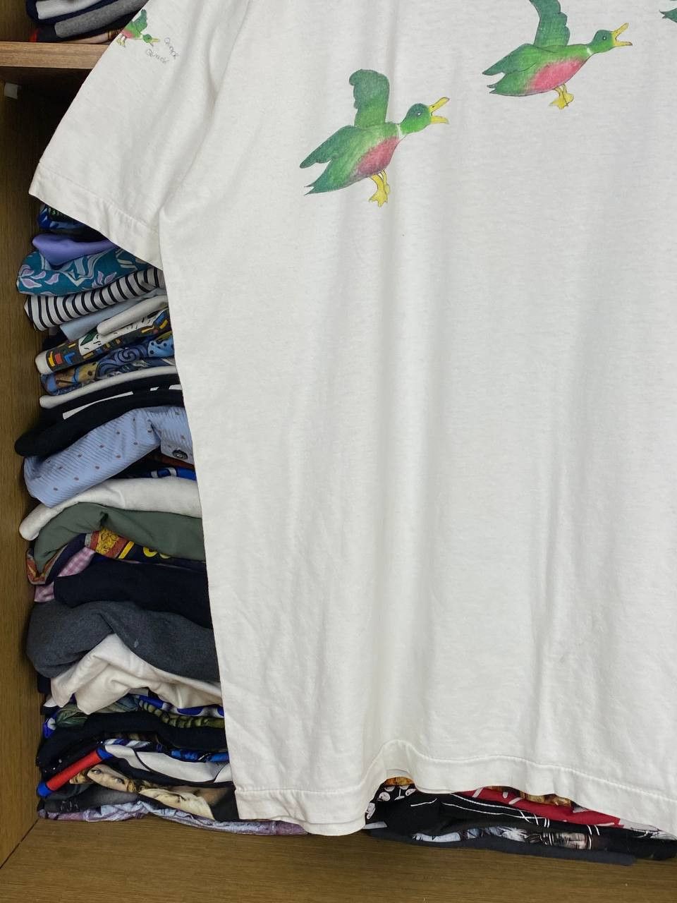 Vintage Vintage Duck Quack 90s Graphic Hand Painted Singlestitch Tee Size US XL / EU 56 / 4 - 5 Thumbnail
