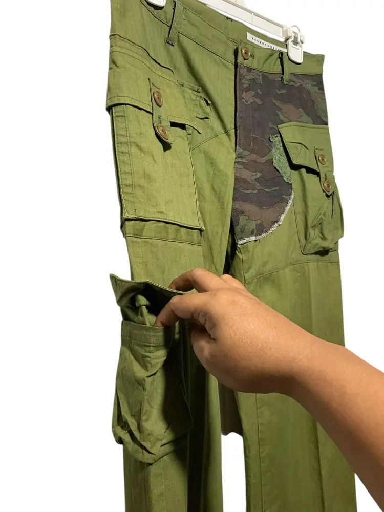 Issey Miyake Sunao Kuwahara reconstructed wide leg cargo pants by issey Size US 30 / EU 46 - 5 Thumbnail