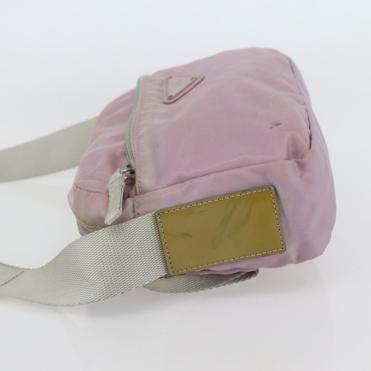 Prada PRADA Shoulder Bag Nylon Pink Silver Size ONE SIZE - 4 Thumbnail