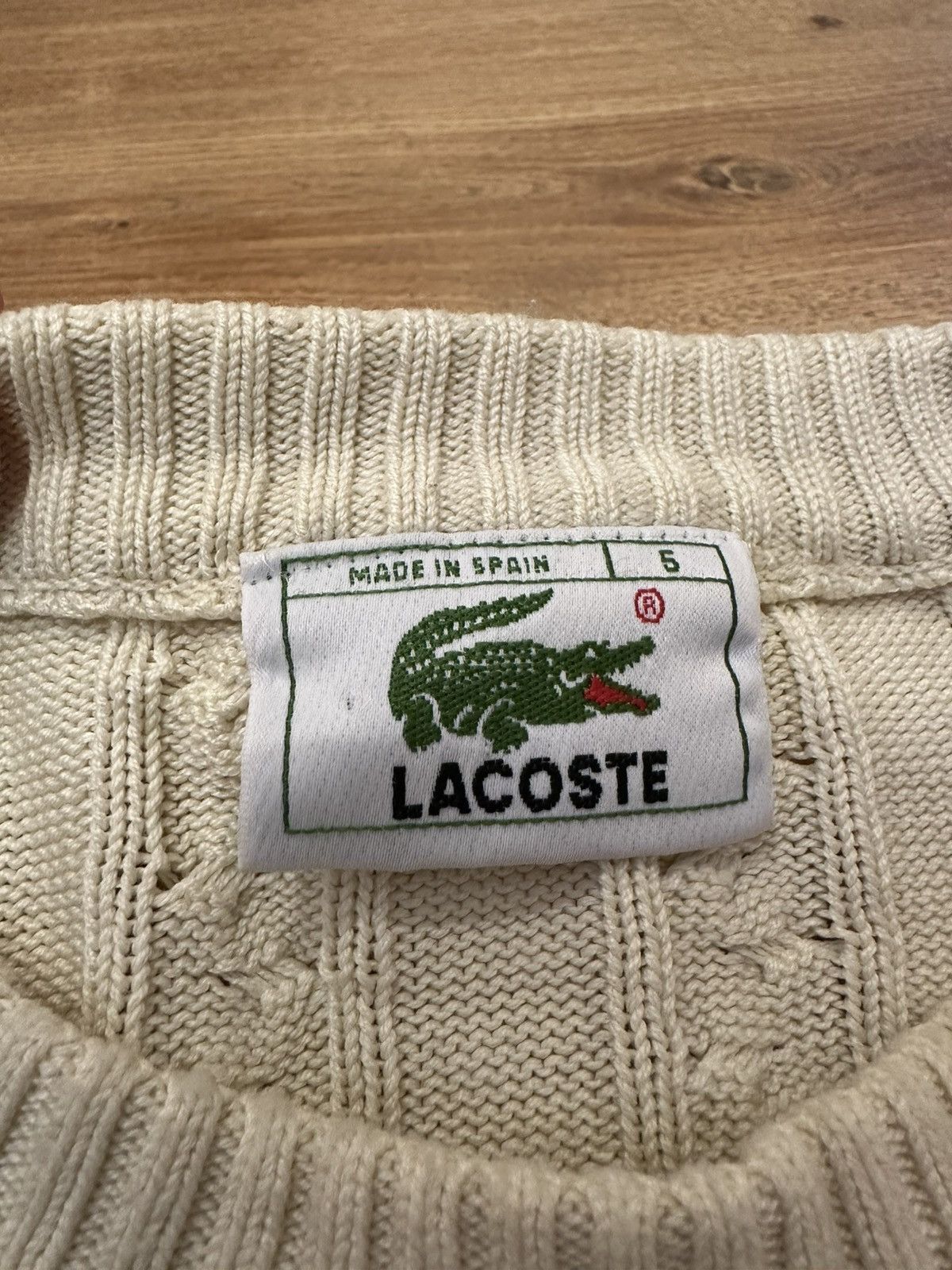 Lacoste Lacoste sweater L size vintage Size US L / EU 52-54 / 3 - 4 Thumbnail