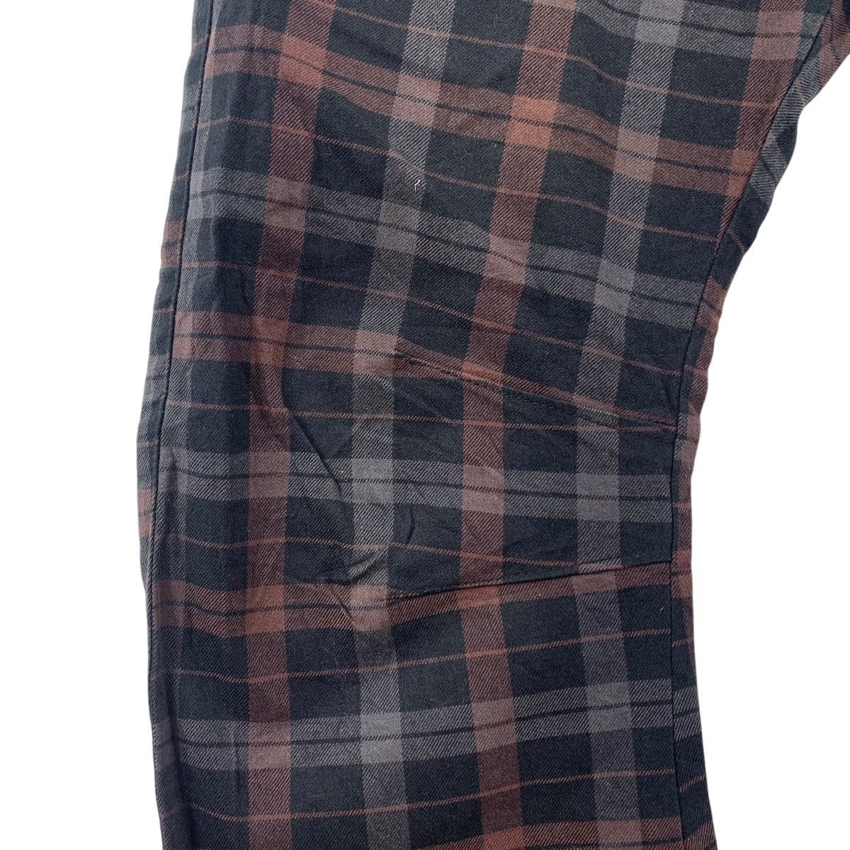 Japanese Brand × PPFM PPFM Curve multipocket checkered punk design jeans Size US 33 - 11 Thumbnail