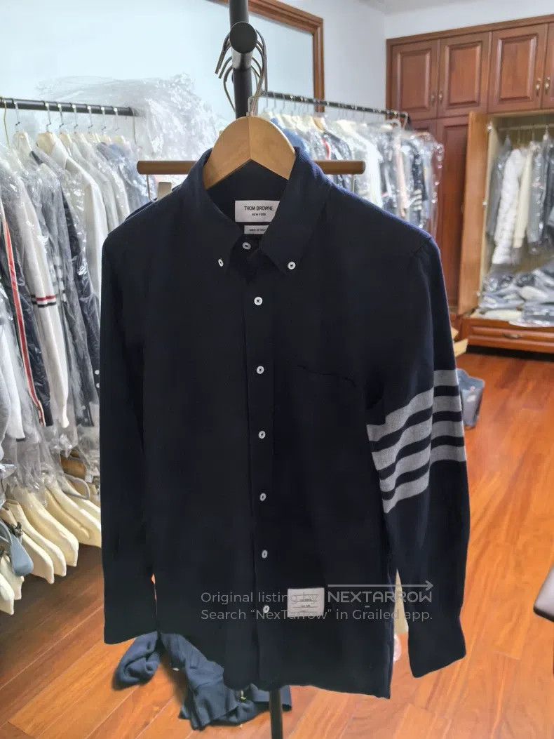 Thom Browne Thom Browne Flannel shirt Size US XS / EU 42 / 0 - 1 Thumbnail