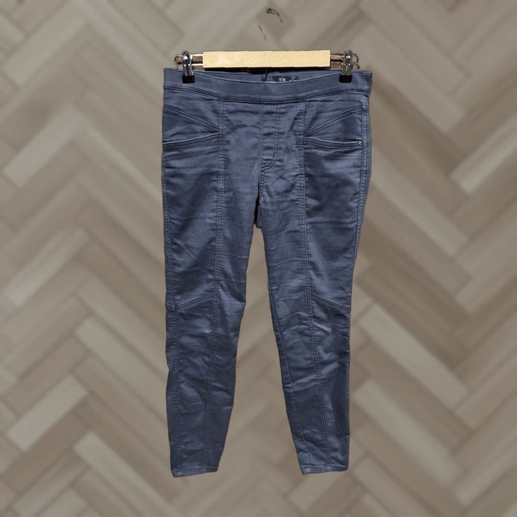 Prana VINTAGE Prana Womens Blue Pull On Outdoor Hiking Pants Tapered Size 6 Size 28" / US 6 / IT 42 - 1 Thumbnail