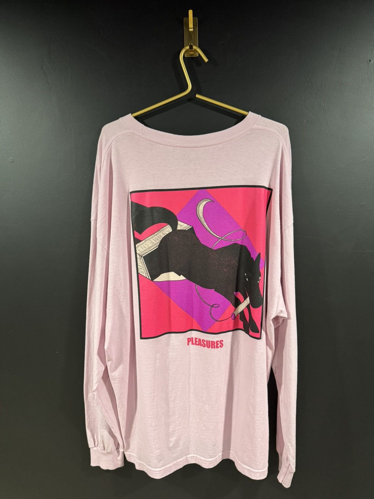 Pleasures Pleasures Cowboys On Acid Pink Long Sleeve XXL Size US XXL / EU 58 / 5 - 6 Thumbnail