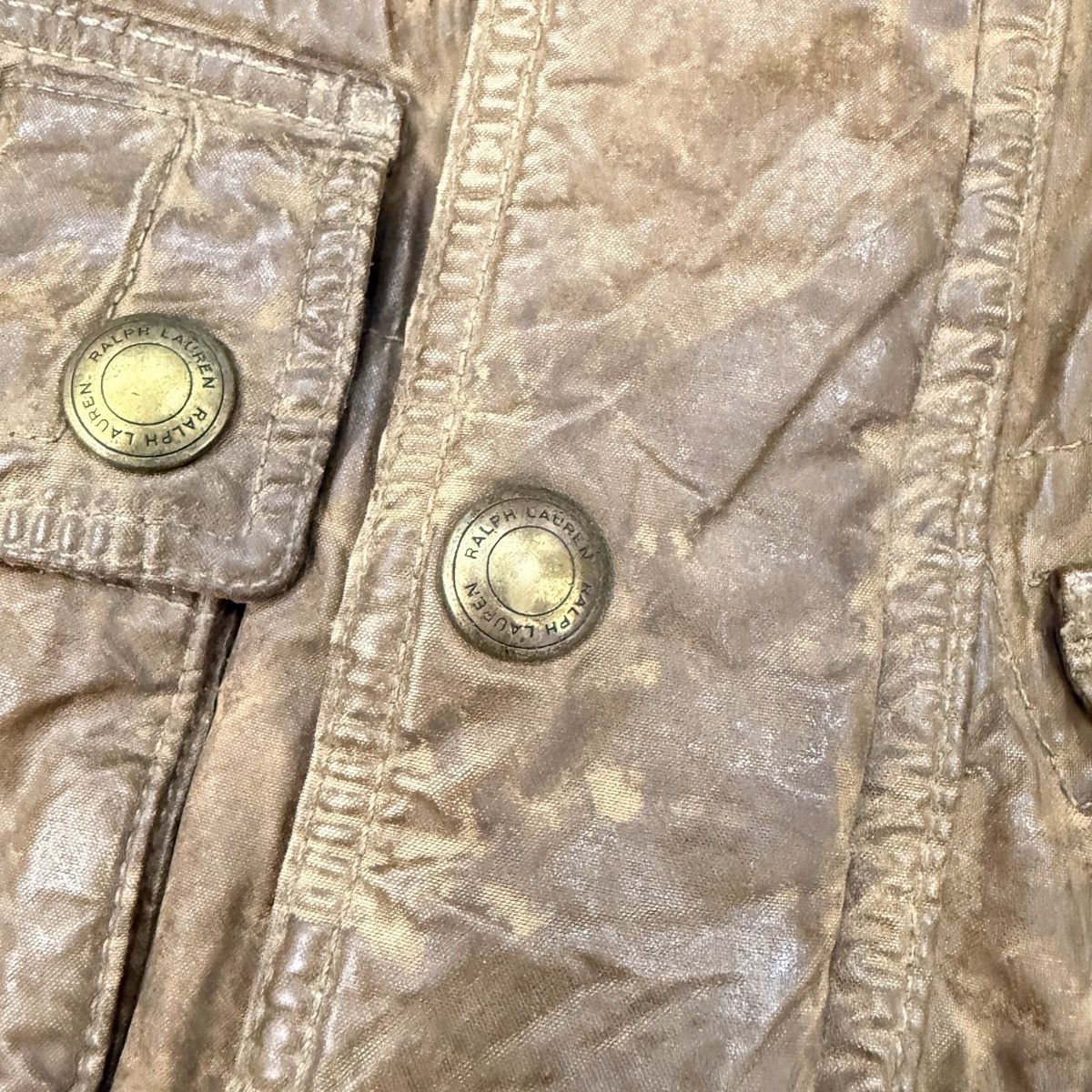 Polo Ralph Lauren 90🔥 vintage polo ralph lauren brown wax jacket Size US S / EU 44-46 / 1 - 4 Thumbnail