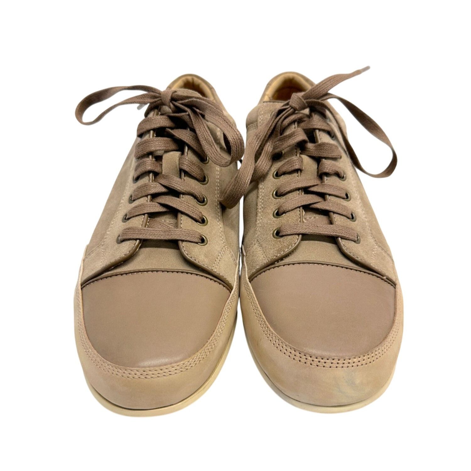 John Varvatos NEW John Varvatos Reed Suede Leather Low Top Sneakers Size US 11 / EU 44 - 2 Thumbnail