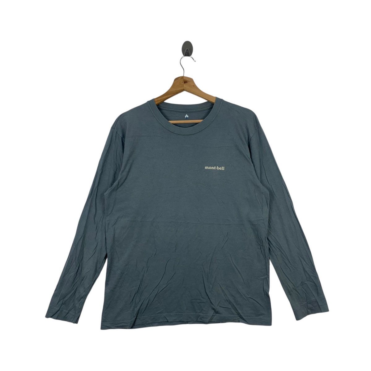 Montbell Vintage MONTBELL JAPAN OUTDOOR Embossed Logo Tee Shirt Size US M / EU 48-50 / 2 - 1 Thumbnail