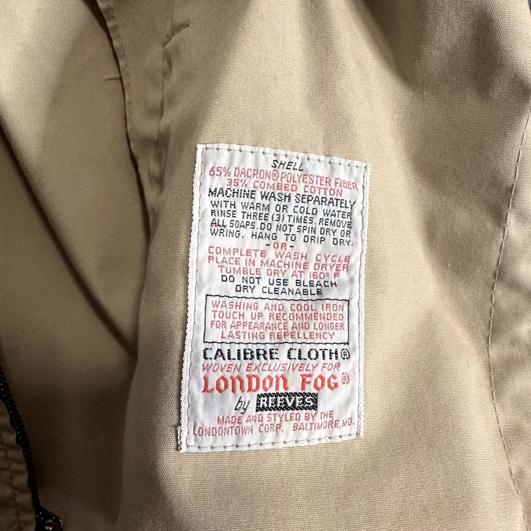 London Fog VINTAGE London Fog German Brewery Beer Lightweight Jacket 40 L Beige Bomber Mens Size US XXS / EU 40 - 5 Thumbnail