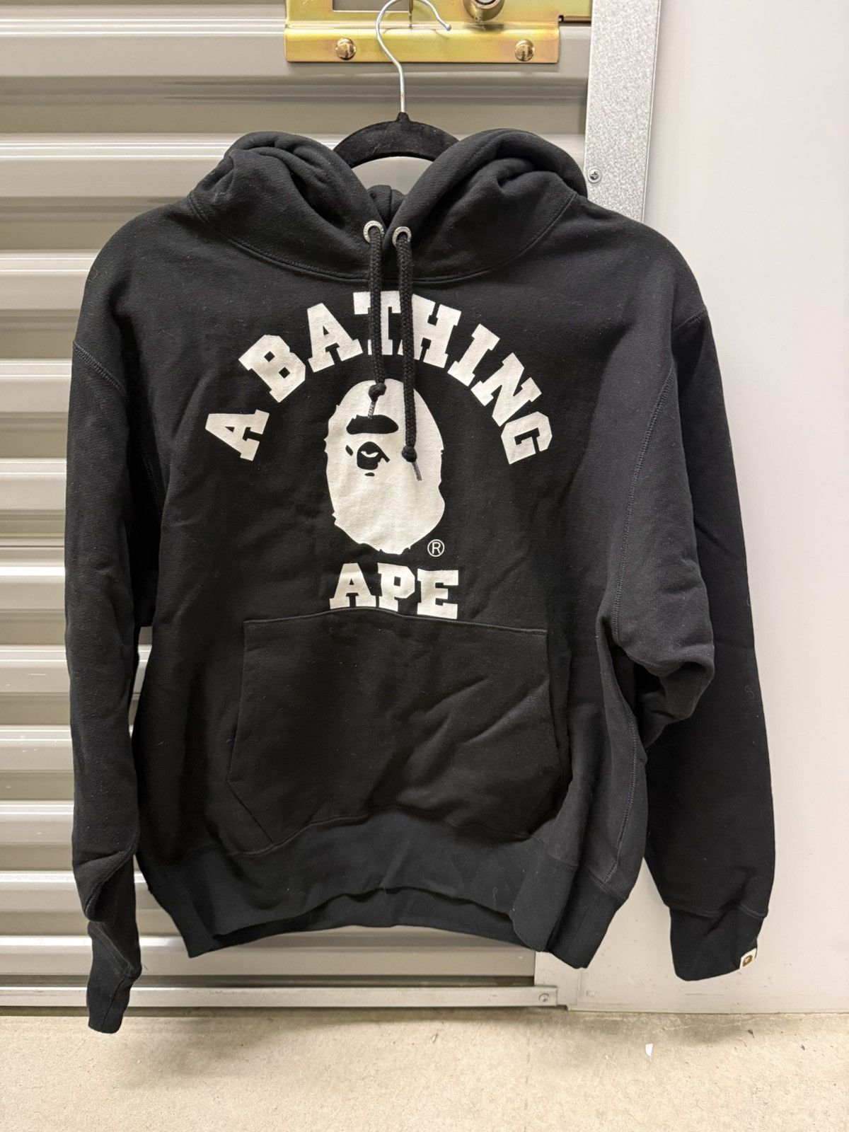 Bape Bape Oversized Black hoodie essentials Size US S / EU 44-46 / 1 - 1 Thumbnail