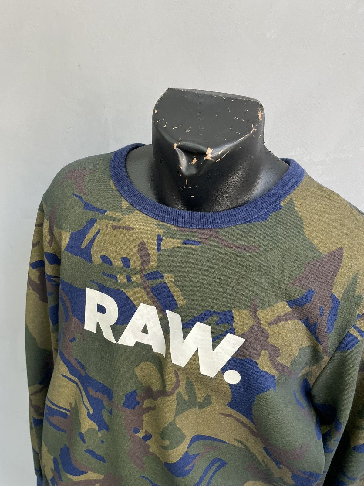 G-Star G star raw camo big logo sweatshirt y2k Size US M / EU 48-50 / 2 - 3 Thumbnail