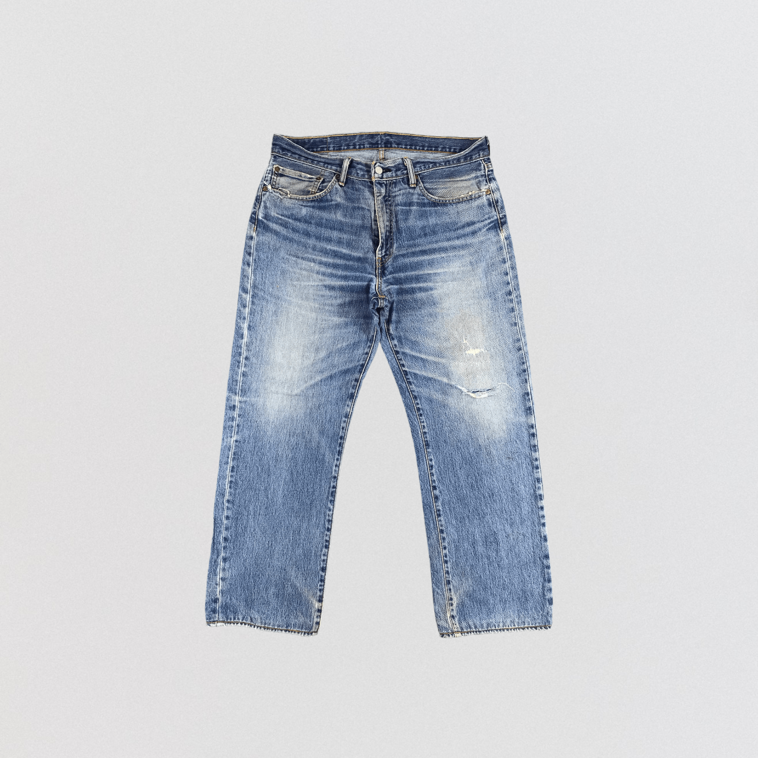 Vintage Blue Wash Levis 751 Jeans-JM1133