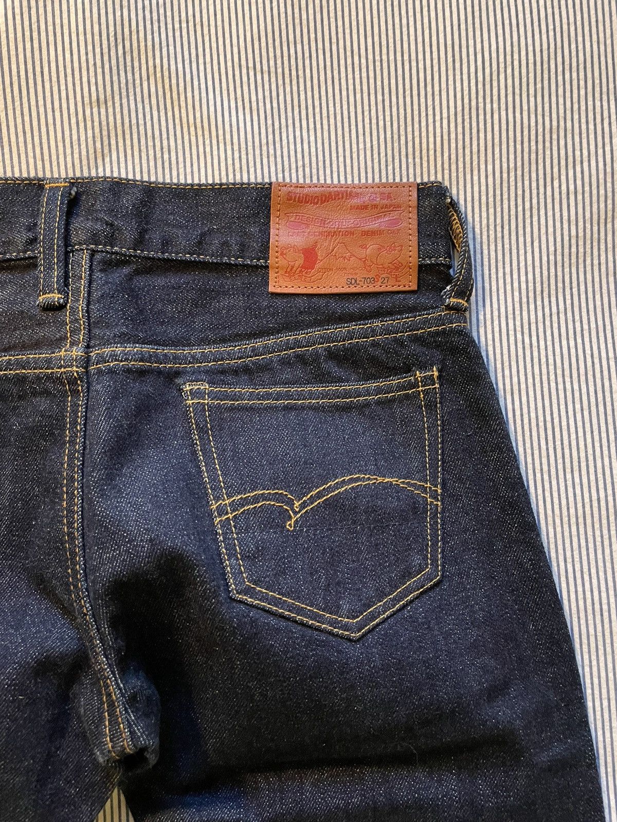 Japanese Brand × Studio D'Artisan Studio D’artisan SDL 703 Selvedge Denim Size 27" / US 4 / IT 40 - 8 Thumbnail