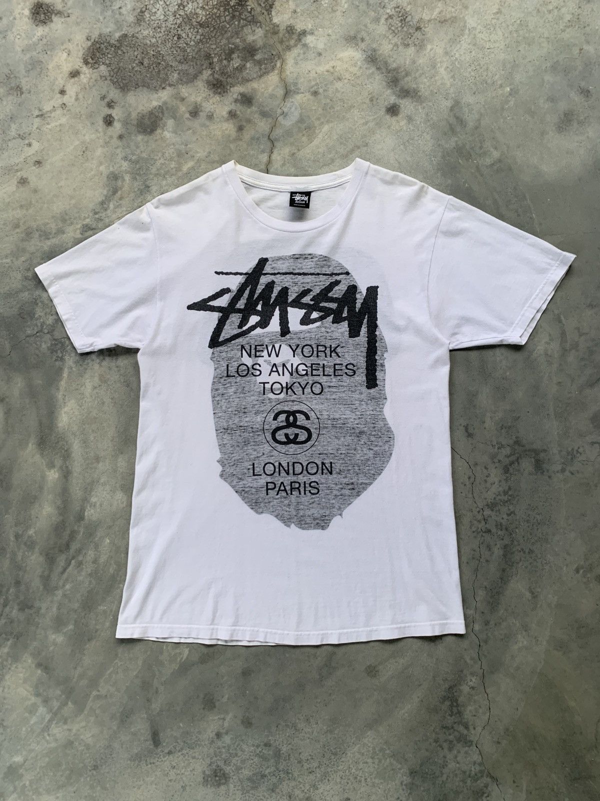 Bape × Stussy Bape X Stussy Reversible World Tour F/W 2013 Tshirt Size US M / EU 48-50 / 2 - 2 Thumbnail