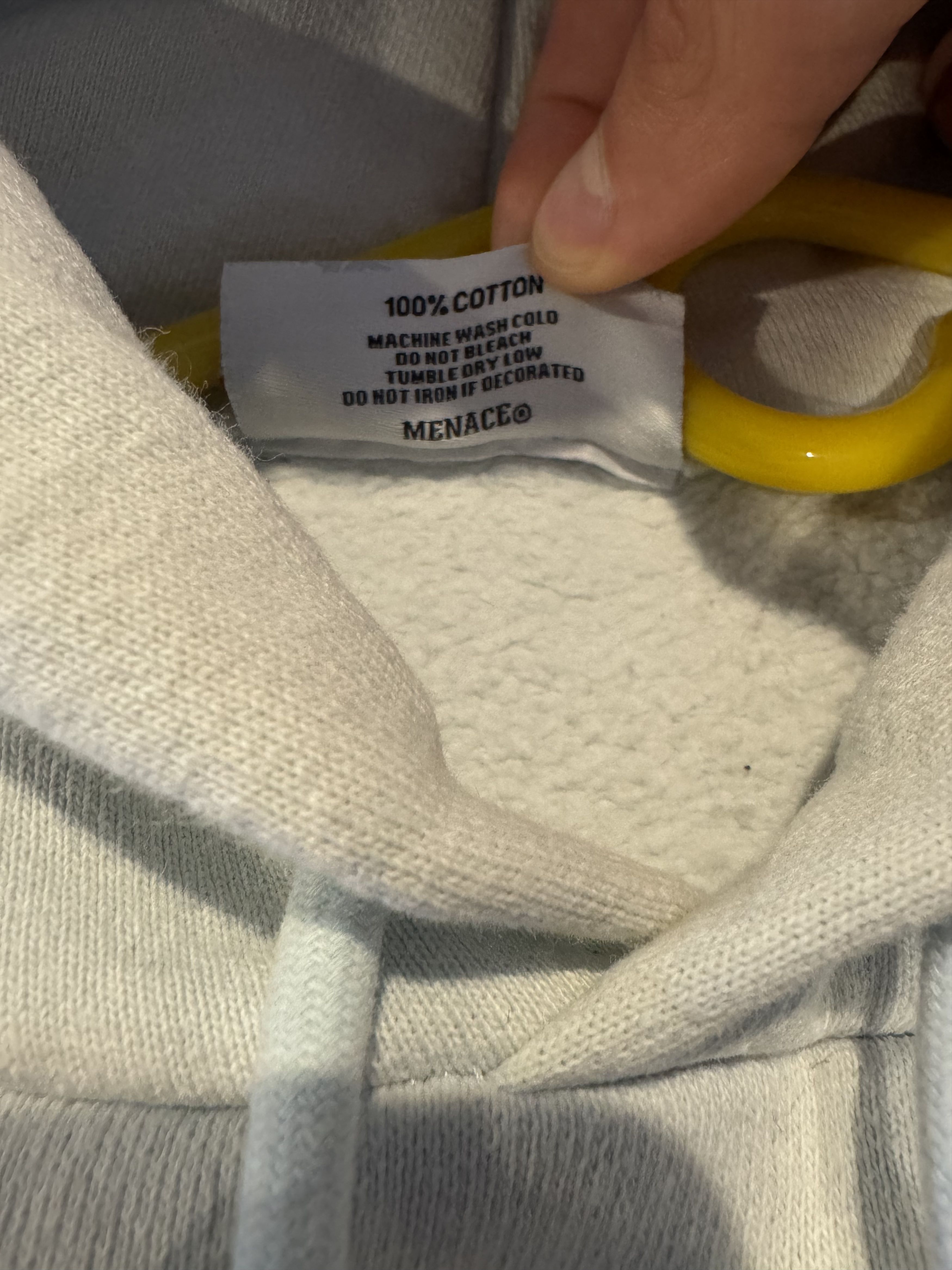 Menace menace angle hoodie Size US M / EU 48-50 / 2 - 5 Thumbnail