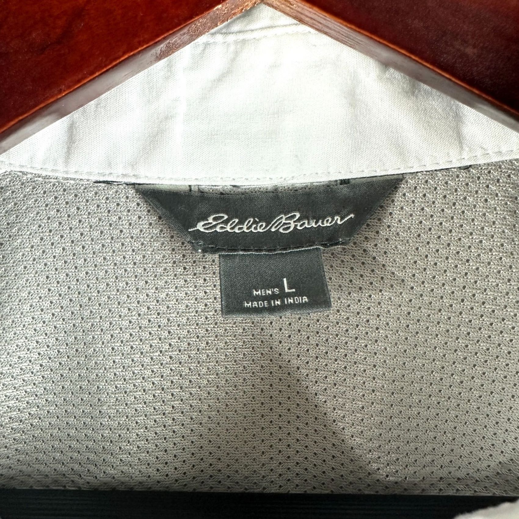 Eddie Bauer Eddie Bauer Shirt Mens Large White Button Outdoor Fishing Breathable Vent Pocket Size US L / EU 52-54 / 3 - 5 Thumbnail