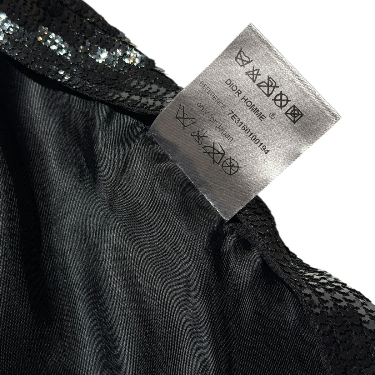 Dior SS07 hedi slimane silk sequin runway vest Size US M / EU 48-50 / 2 - 5 Thumbnail