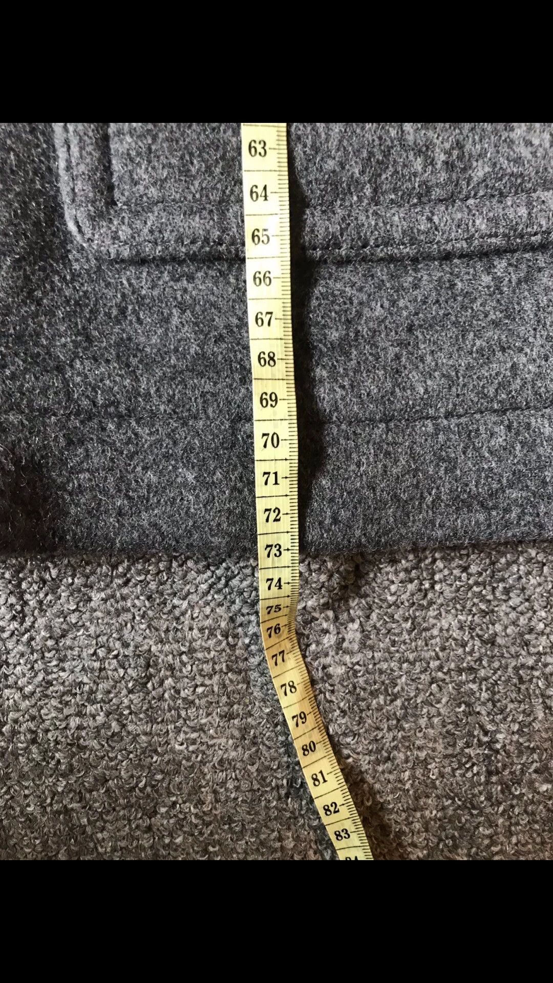 Burberry Burberry Gray Wool Blend Check Lined Hood Horn Button 52 Size US L / EU 52-54 / 3 - 9 Thumbnail