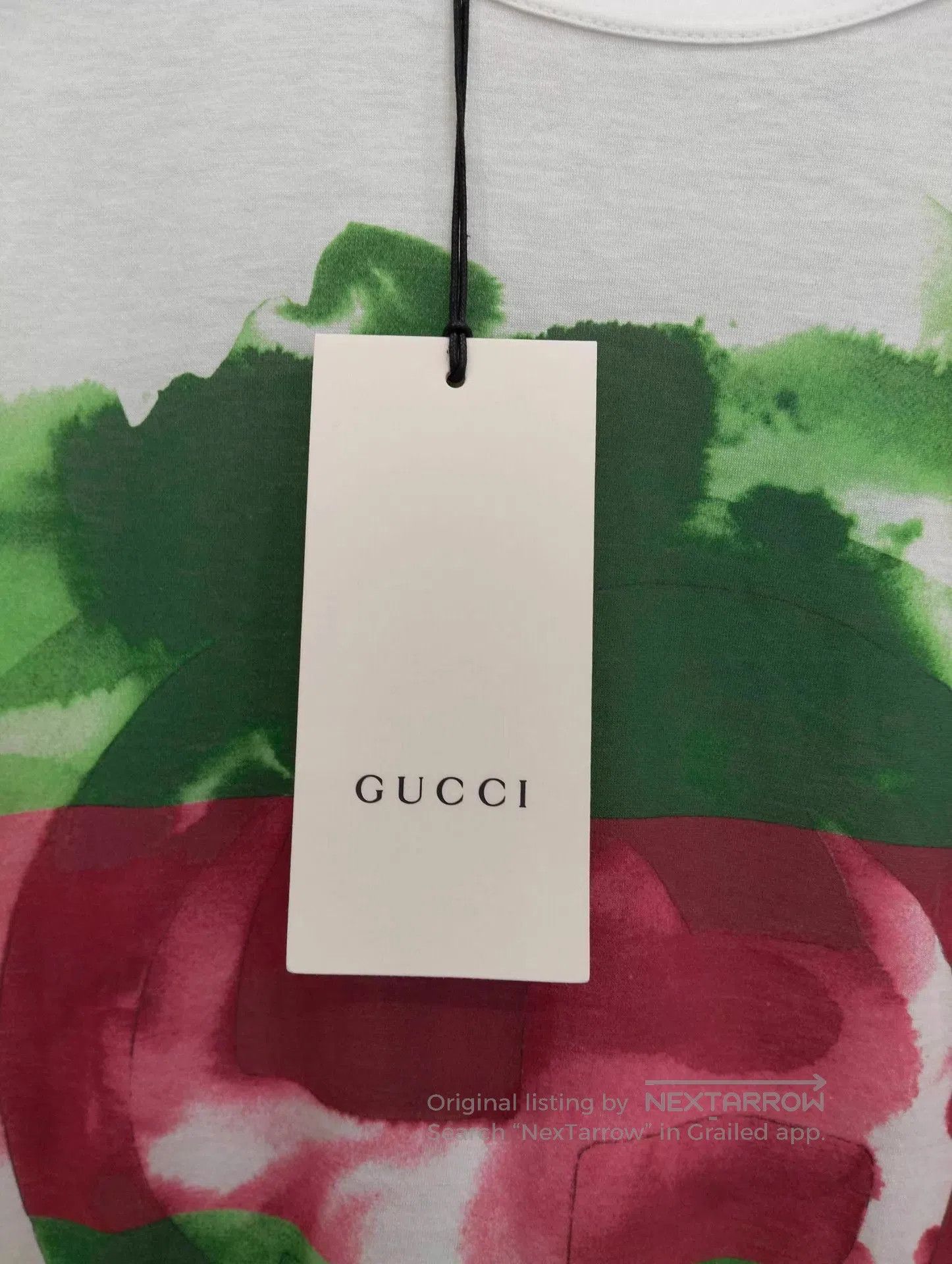 Gucci White Short Sleeve Graphic T. Size US M / EU 48-50 / 2 - 3 Thumbnail
