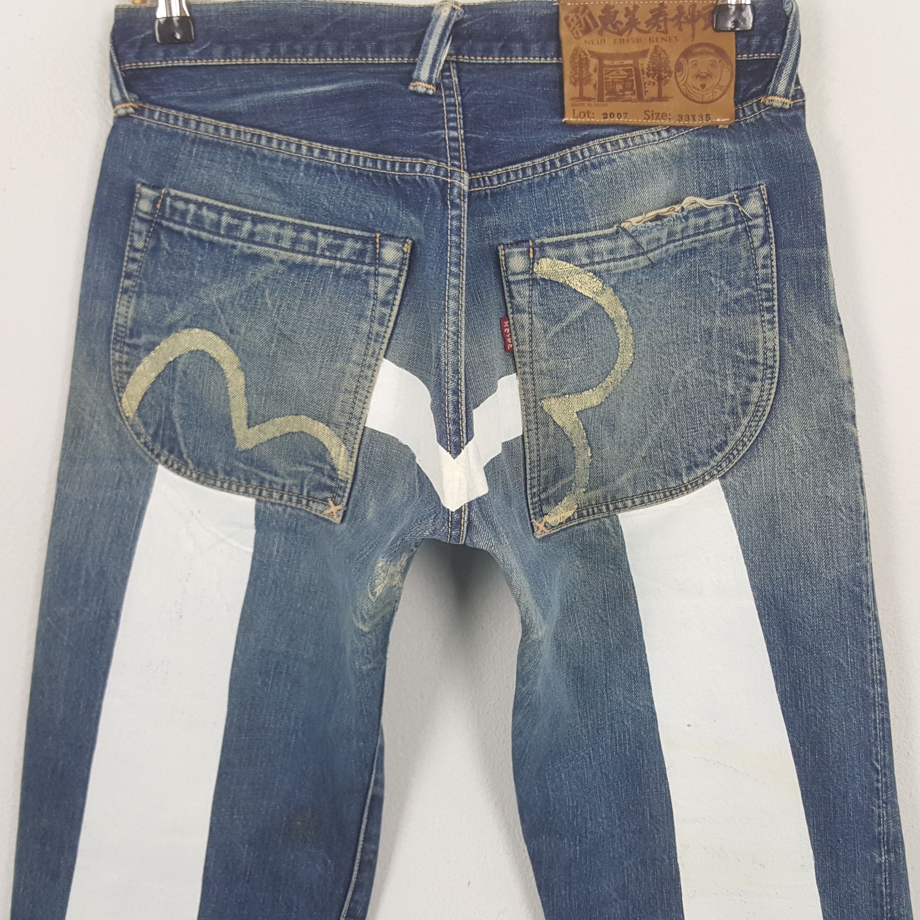 Evisu Vintage Evisu Selvedge Japan Daicock Custom Denim Jeans RR9 Size US 30 / EU 46 - 6 Thumbnail