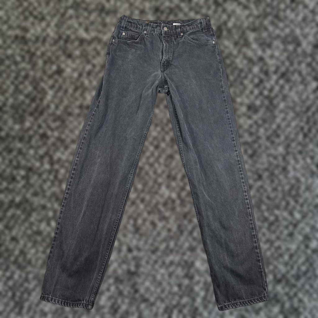 Levi's VINTAGE Levi's 550 Jeans Mens Sz 32x34 Tapered Relaxed Fit Black Denim 90s Retro Size US 32 / EU 48 - 1 Thumbnail