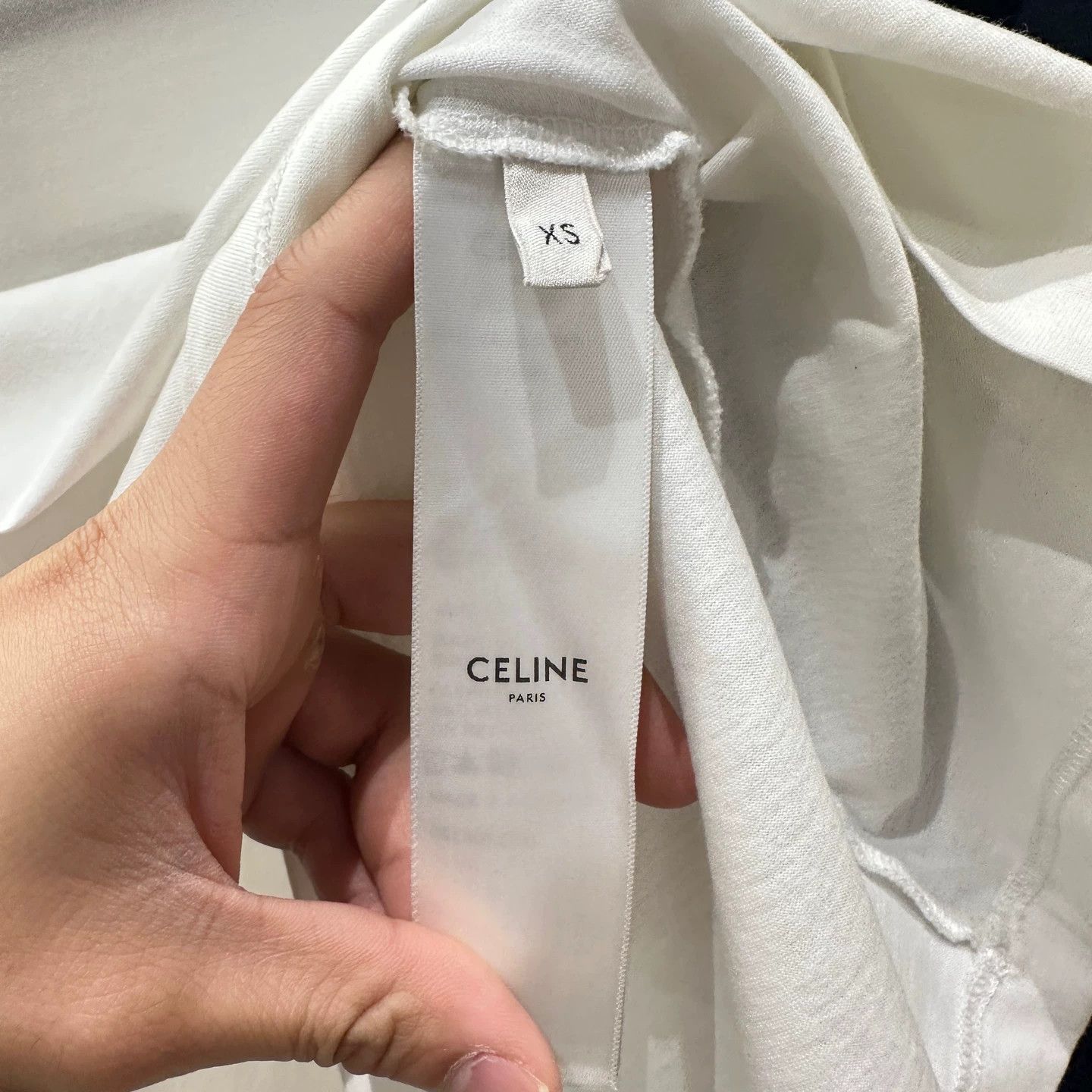 Celine Celine mar54 Triomphe logo colorblocked long-sleeve XS Size XS / US 0-2 / IT 36-38 - 4 Thumbnail