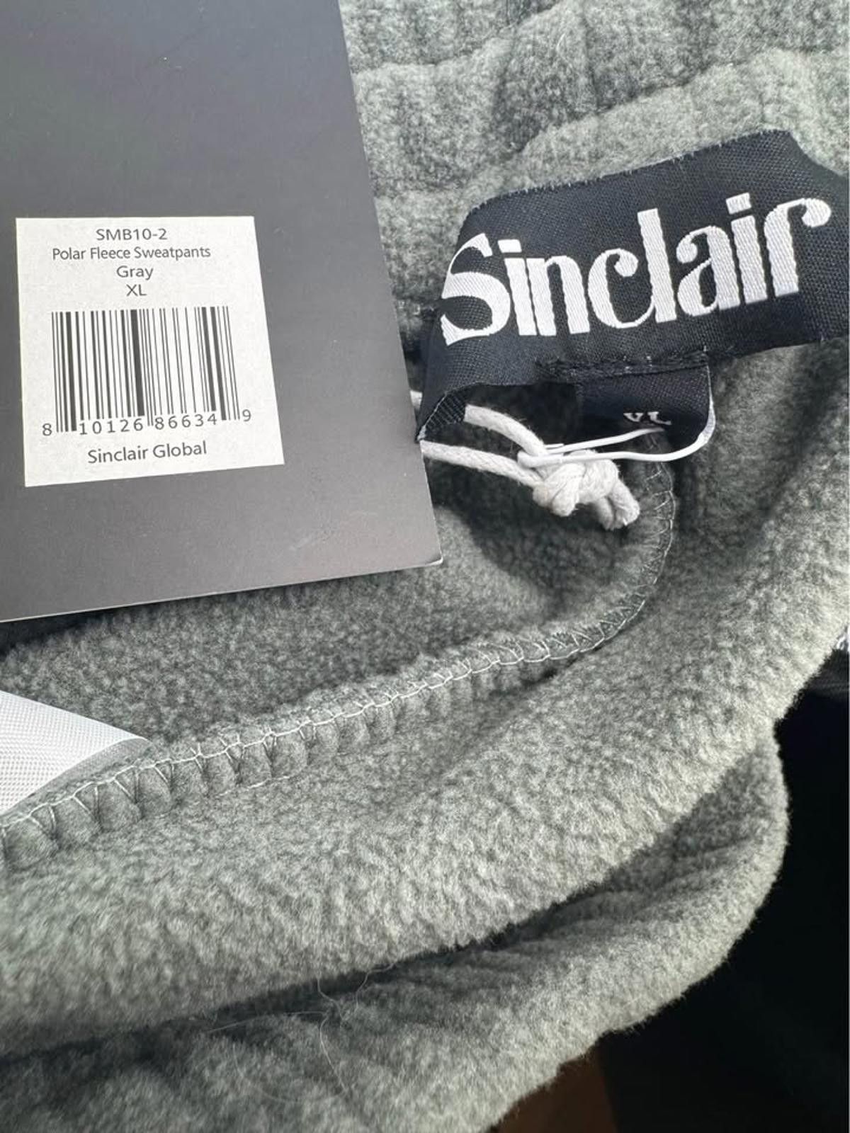 Sinclair Global Sinclair Polar Fleece Sweatpants | Grey | Size XL Size ONE SIZE - 5 Thumbnail