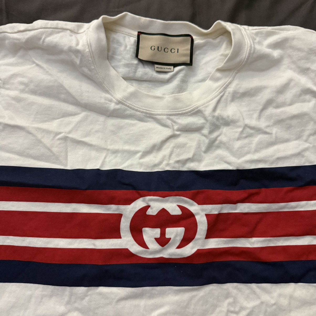 Gucci Gucci oversize cotton tshirt Size US M / EU 48-50 / 2 - 2 Thumbnail