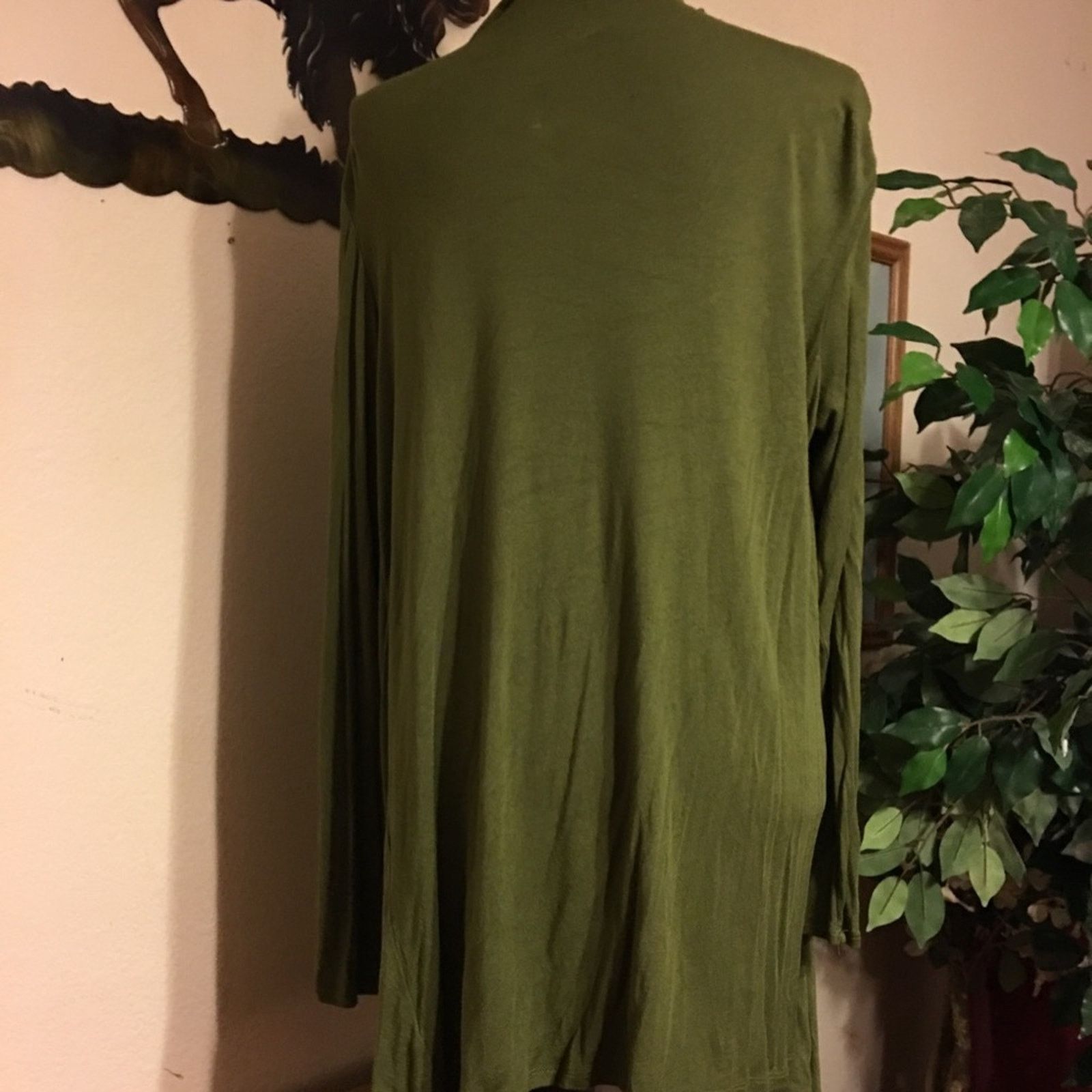 Other Metro Style green cardigan jacket w/scarf XL Size XL / US 12-14 / IT 48-50 - 7 Thumbnail