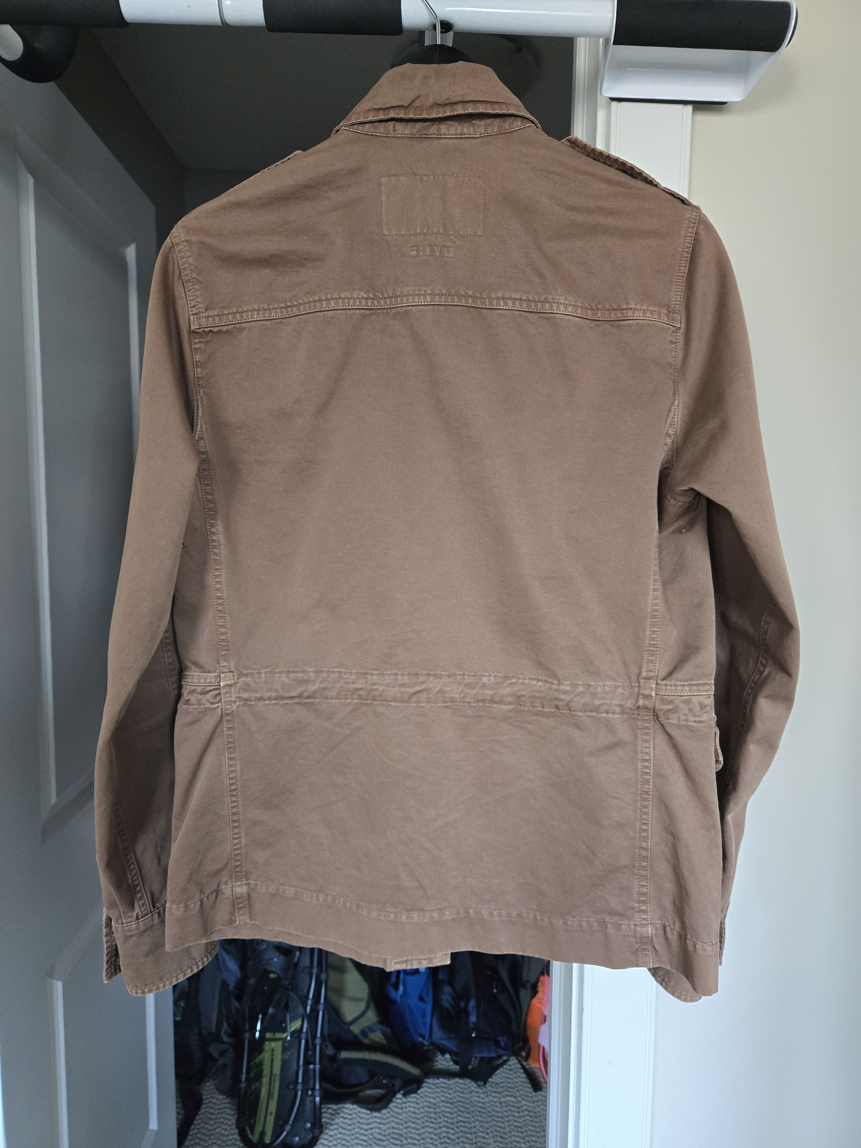 Esemplare brown military field jacket