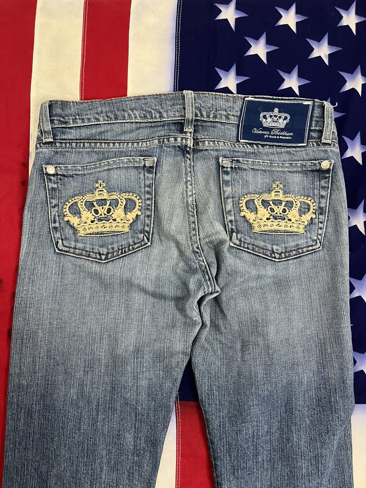 Victoria Beckham Victoria Beckham Pre-owned Bootcut jeans - blue Size 27" / US 4 / IT 40 - 3 Thumbnail