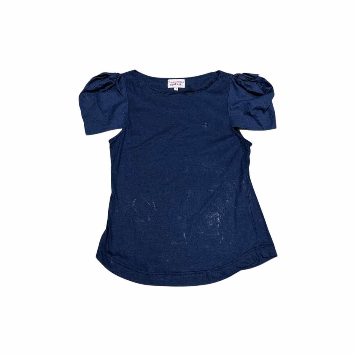 Vivienne Westwood 🔥NiceVintage Vivienne Westwood Red Label Tee Ribbon Shoulder Size S / US 4 / IT 40 - 1 Thumbnail