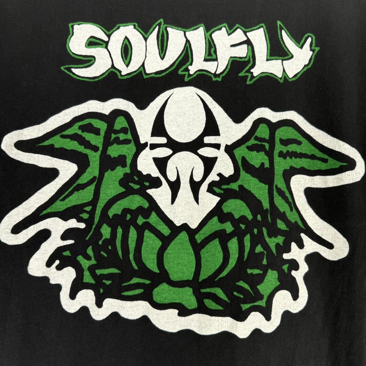 Band Tees Vintage 90s Soulfly Max Cavalera Euro Bootleg T Shirt Size US L / EU 52-54 / 3 - 6 Thumbnail