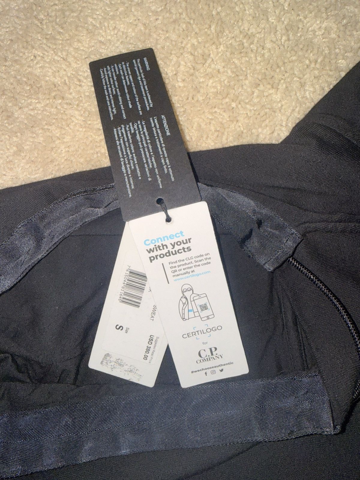 C.P. Company CP Company lens -hoodie sweatshirt Size US S / EU 44-46 / 1 - 2 Thumbnail