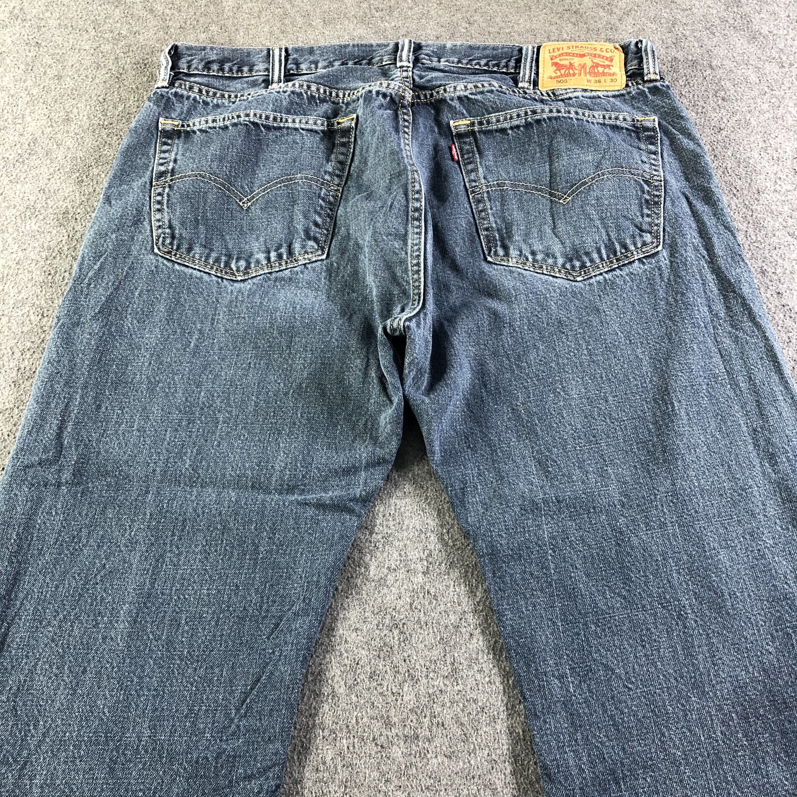 Levi's Vintage Levis 505 Jeans-J4350 Size US 38 / EU 54 - 4 Thumbnail