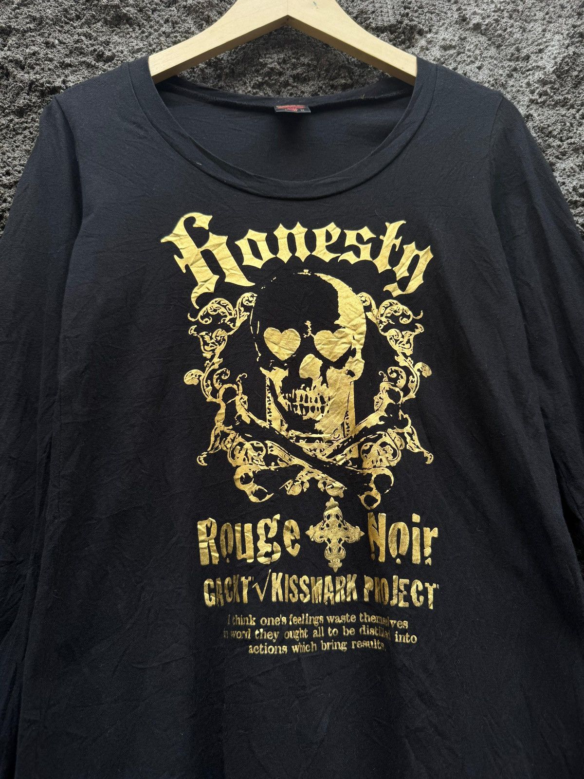 Hysteric Glamour × If Six Was Nine × Japanese Brand Y2k Kissmark skull ifsixwasnine longsleeve Size L / US 10 / IT 46 - 3 Thumbnail