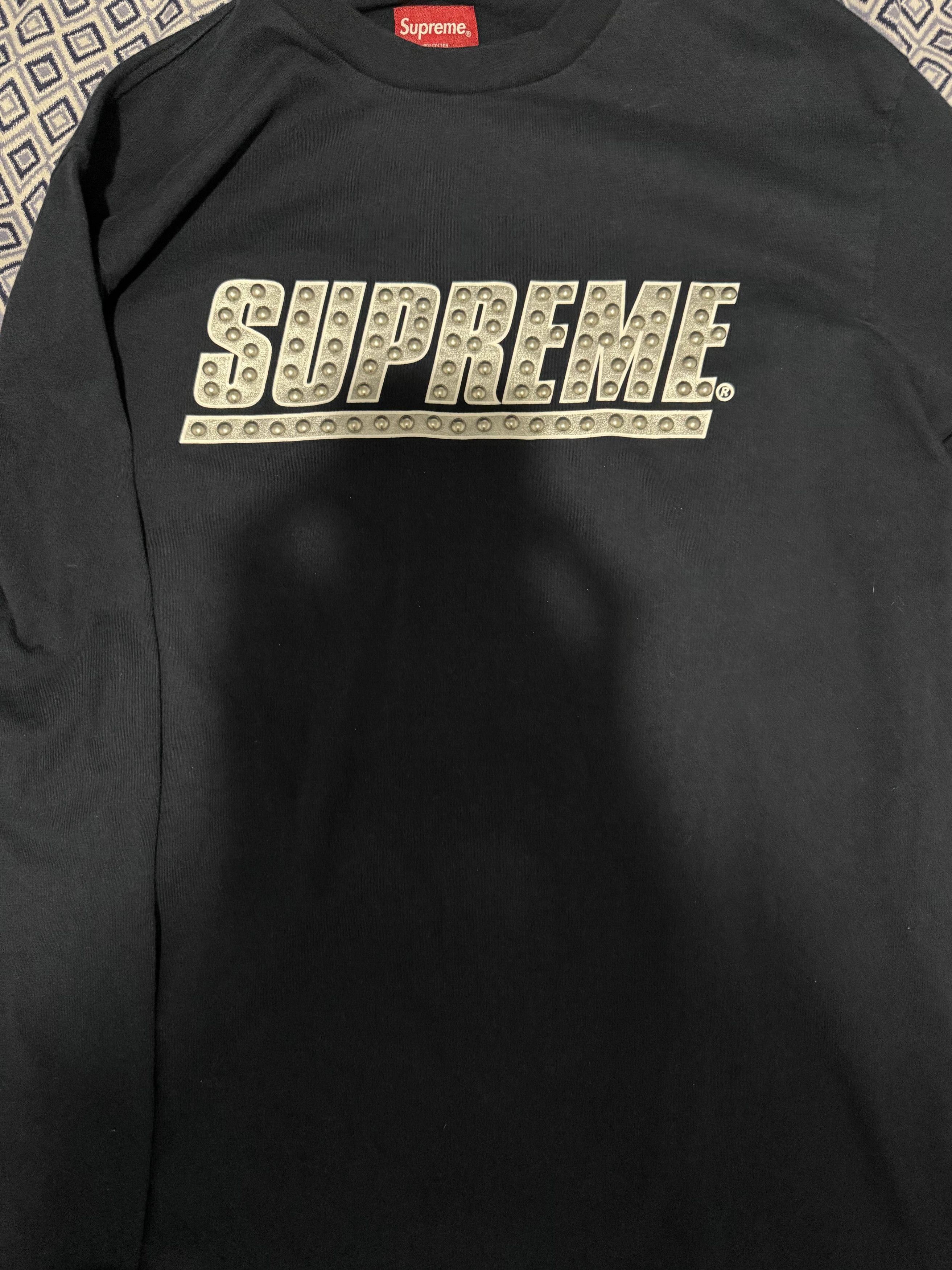 Supreme Supreme Studded Sweater Cotton Size US L / EU 52-54 / 3 - 2 Thumbnail