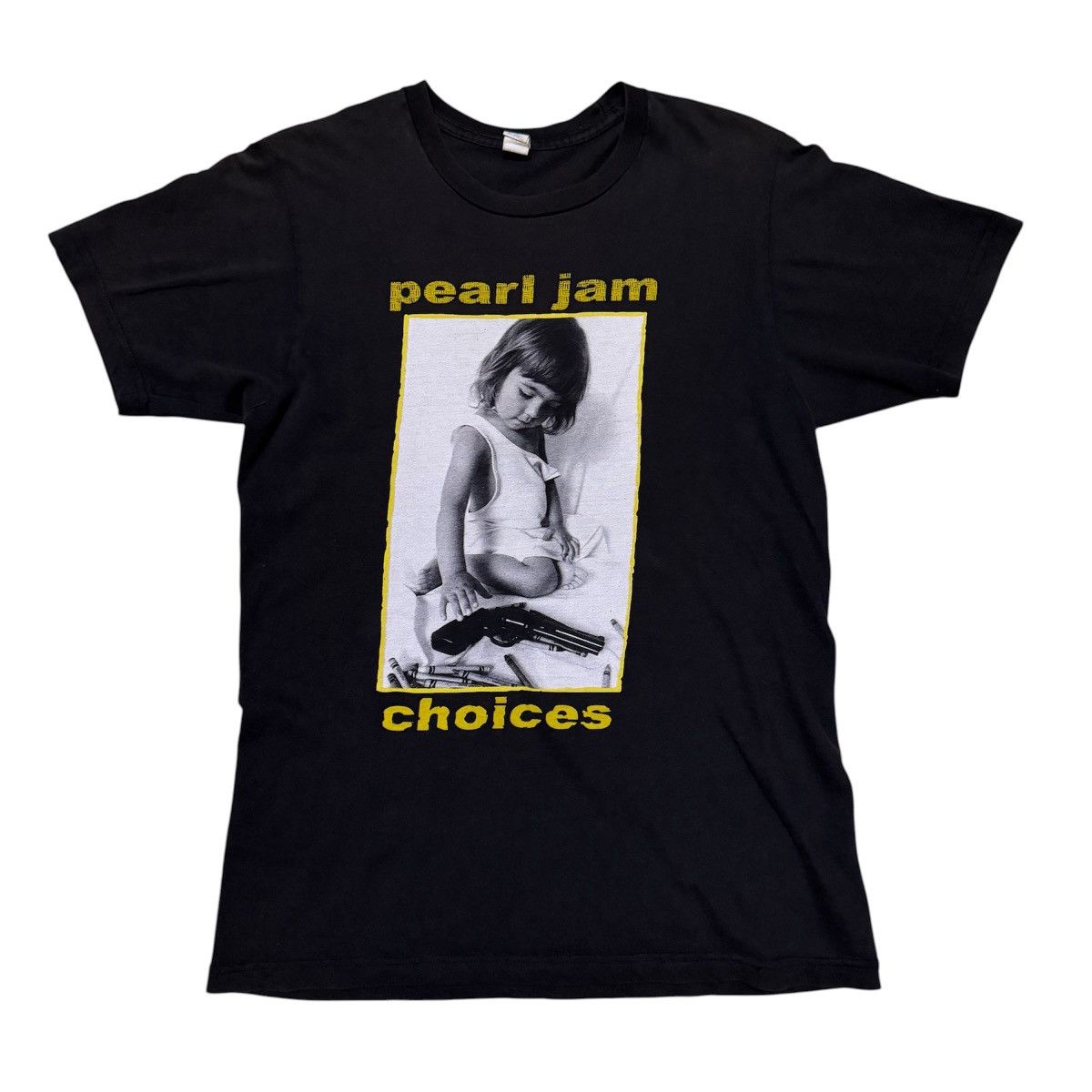 Band Tees Pearl Jam Choices Big Logo T Shirt Size US S / EU 44-46 / 1 - 1 Thumbnail
