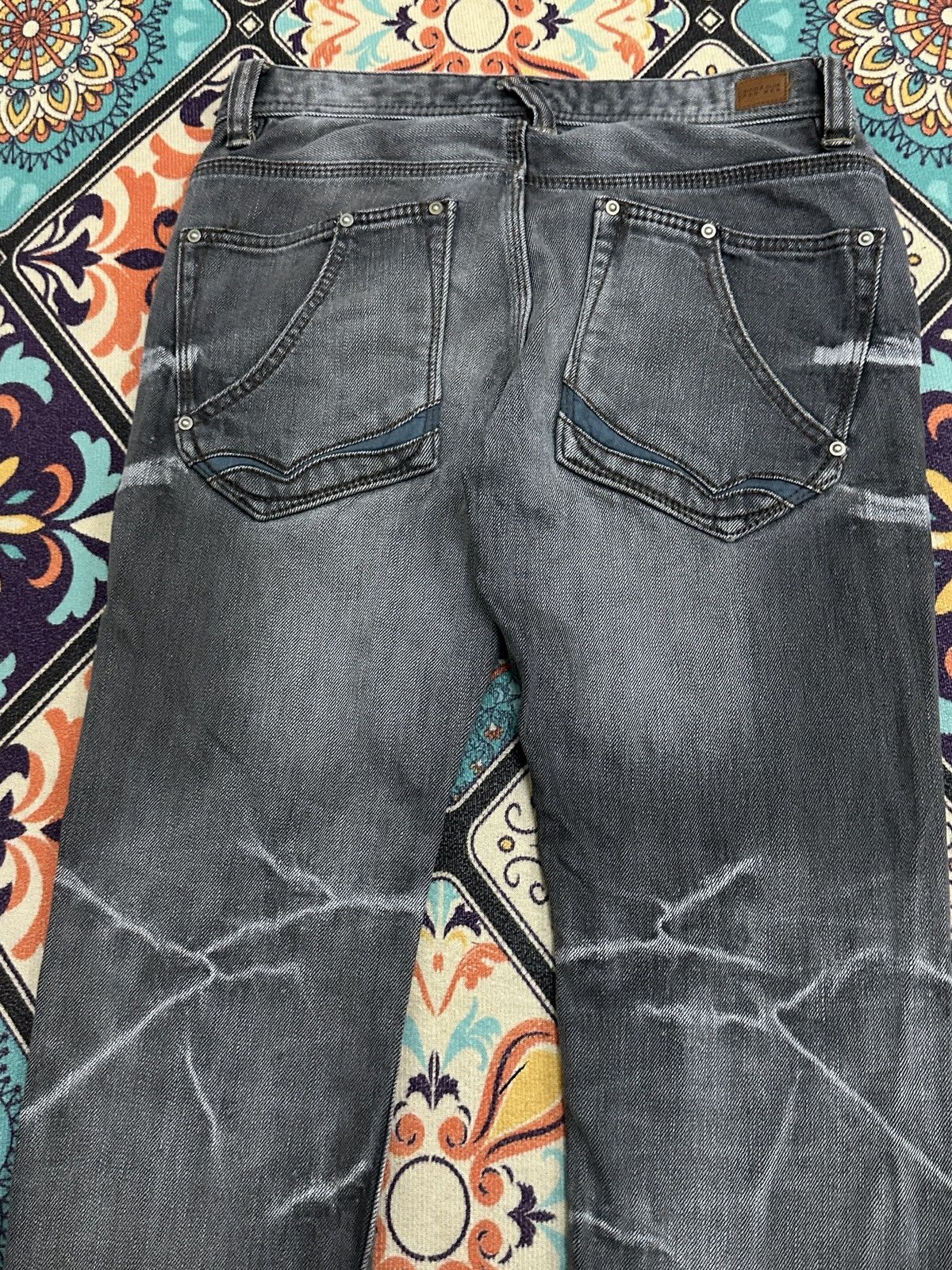 Nicole Club Nicole Club For Men Whiskers Flare Claw Mark Flare Jeans Size US 29 - 11 Thumbnail