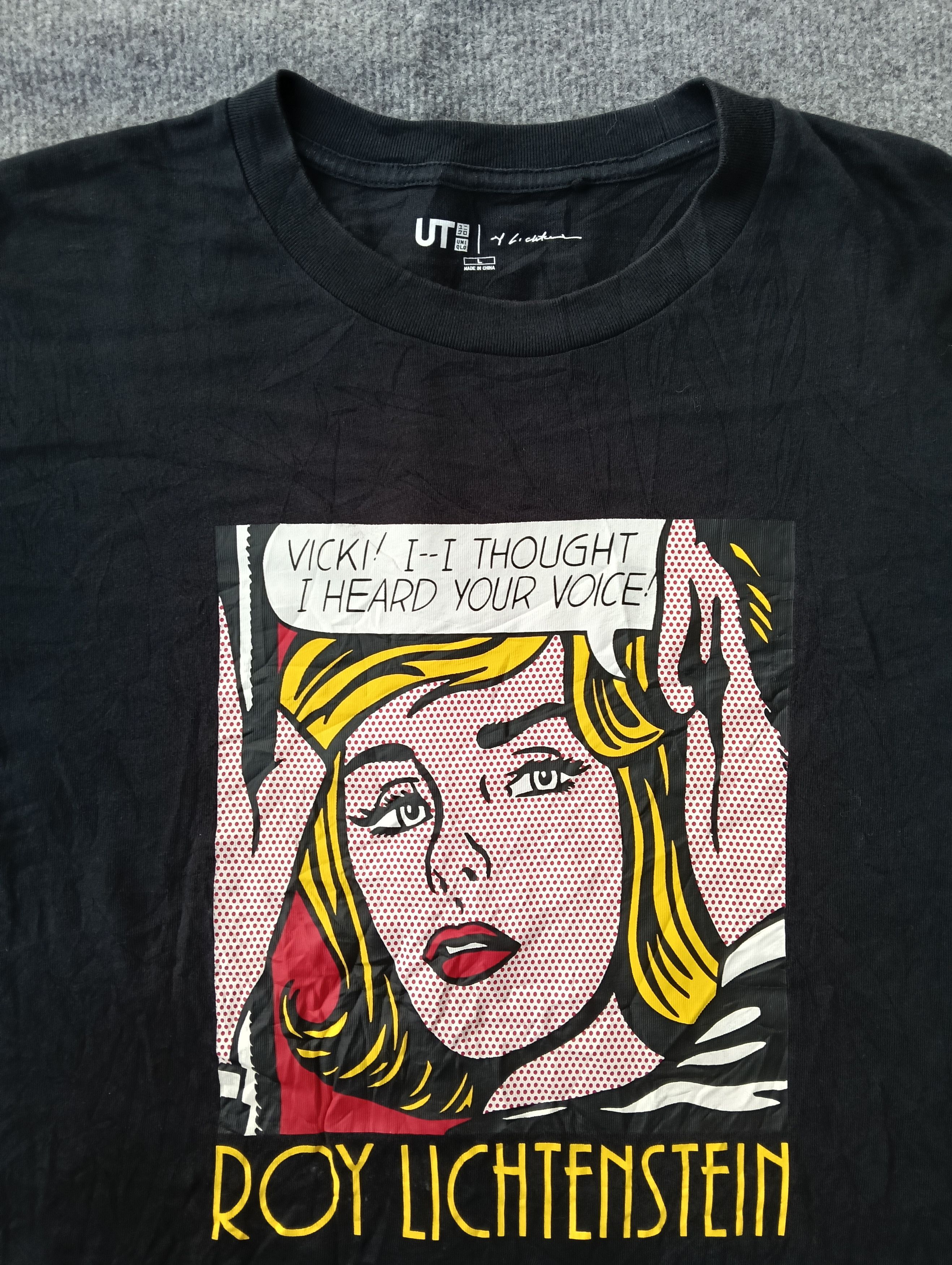 Undercover × Uniqlo Roy Lichtenstein X Uniqlo Tshirt. Size US L / EU 52-54 / 3 - 4 Thumbnail
