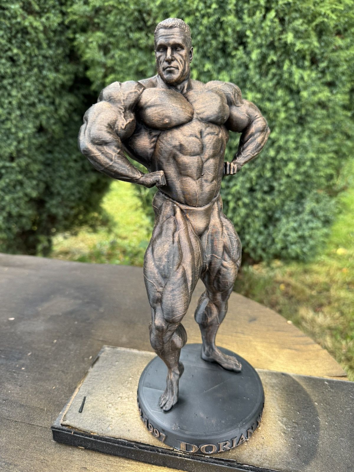Other Gym statue Dorian Yates Mr Olympia Bodybuilding 34cm Size ONE SIZE - 2 Thumbnail