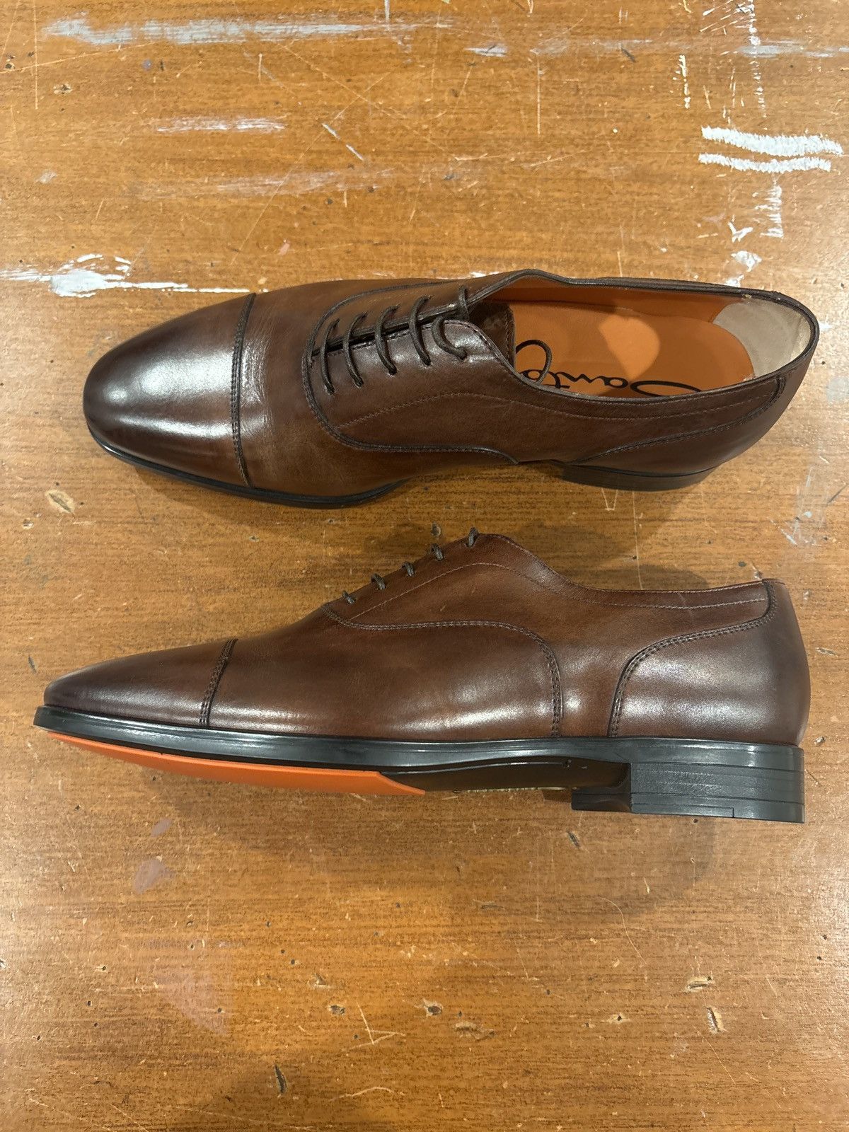 Santoni Oxford Size US 7.5 / EU 40-41 - 6 Thumbnail