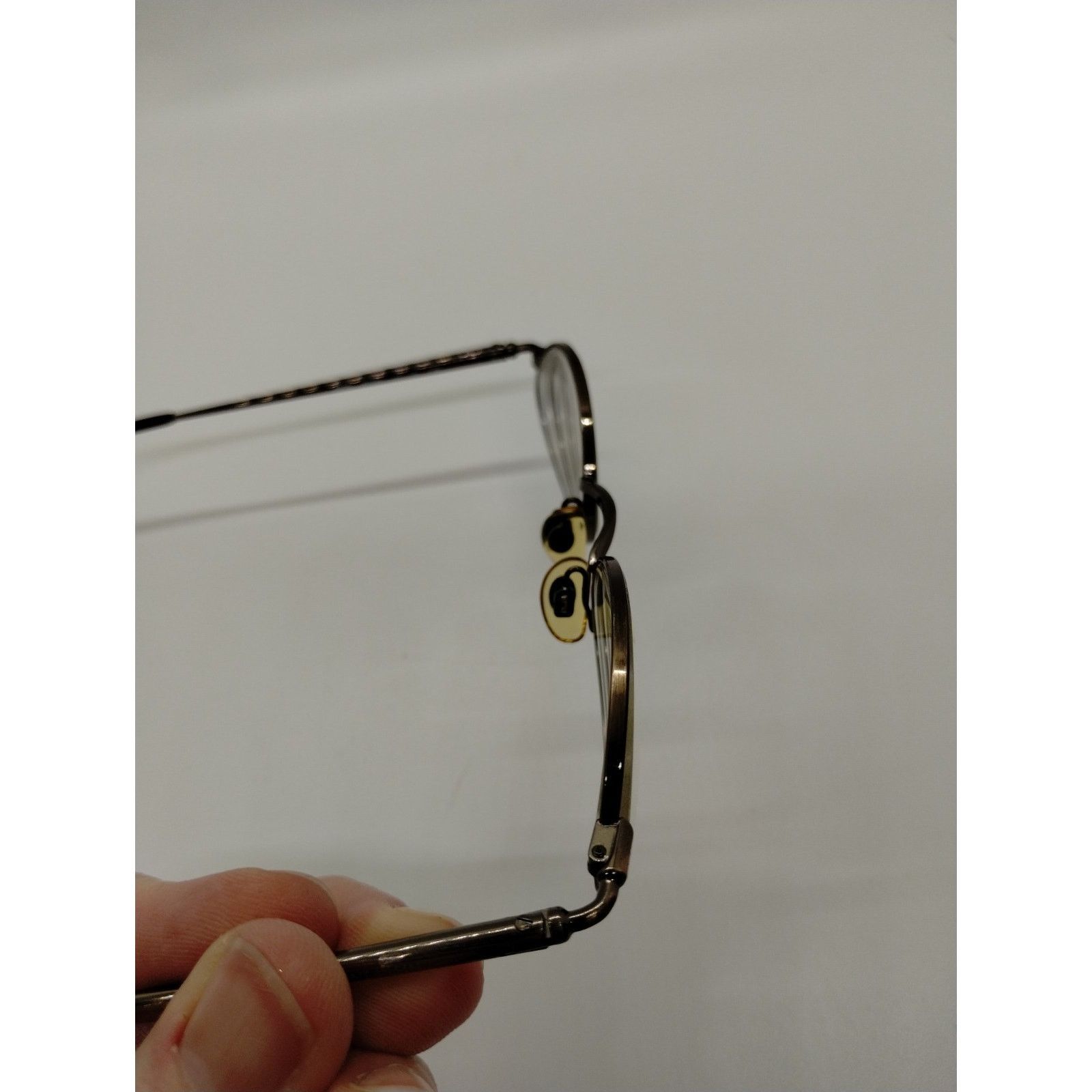Anne Klein Anne Klein Eyeglass Frames 6009 K1091 Rubbed Bronze Size ONE SIZE - 11 Thumbnail