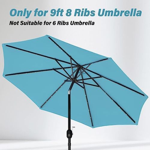 Designer × Homemade 9' Patio Umbrella Replacement Canopy Outdoor Table Market Ya Size US L / EU 52-54 / 3 - 3 Thumbnail