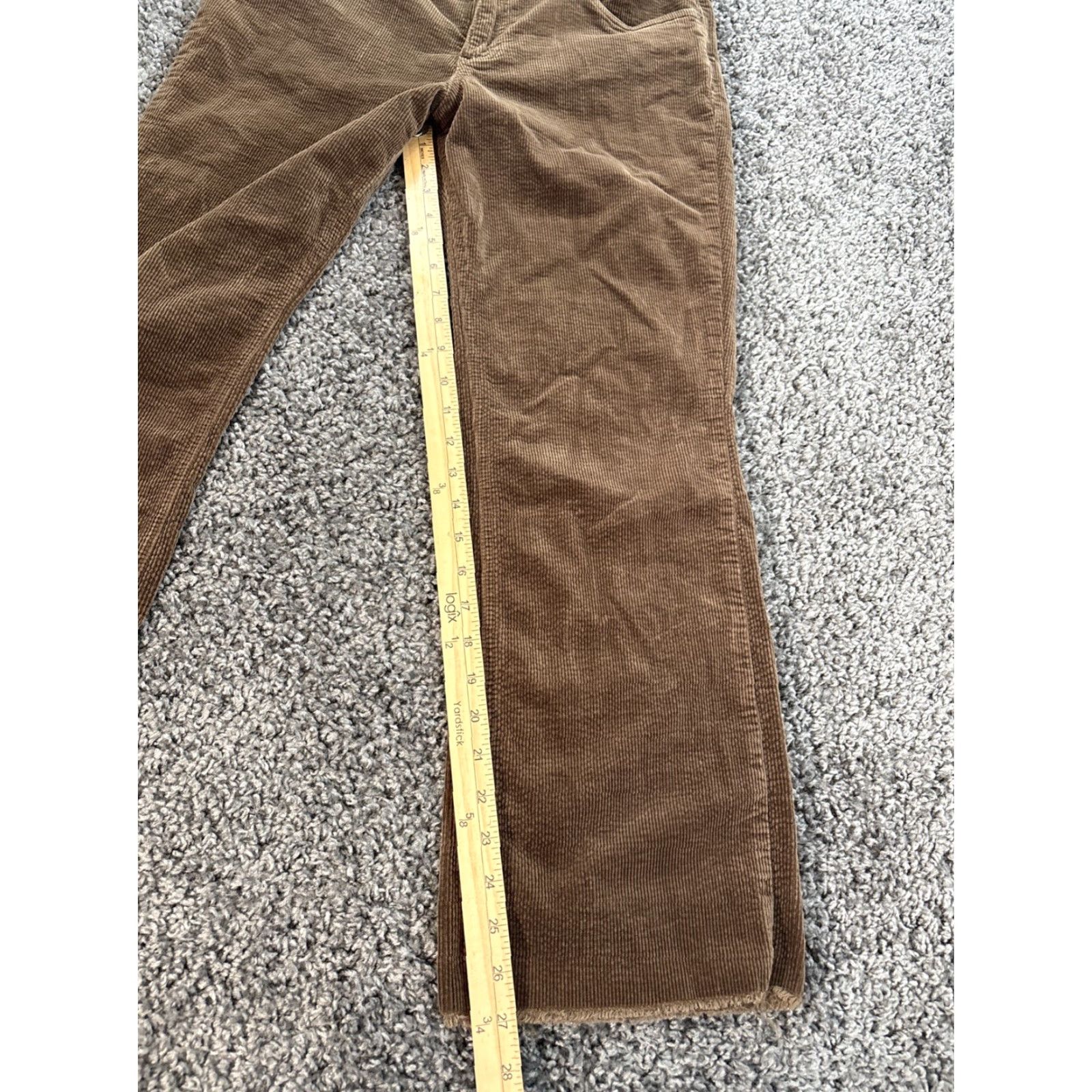 Vintage KUT from the Kloth Corduroy Bootcut Slim Flare Pants Brown 12 Regular Inseam 27 in Clothing Women Size 34" / US 12 / IT 48 - 2 Thumbnail