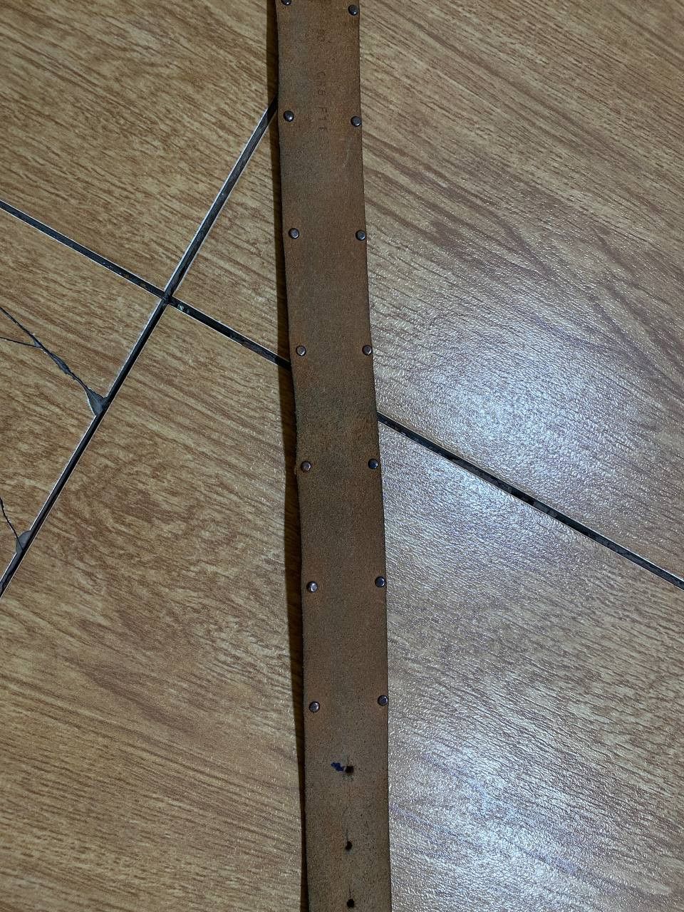 JOHN GALLIANO Gazette G Logo Buckle Belt