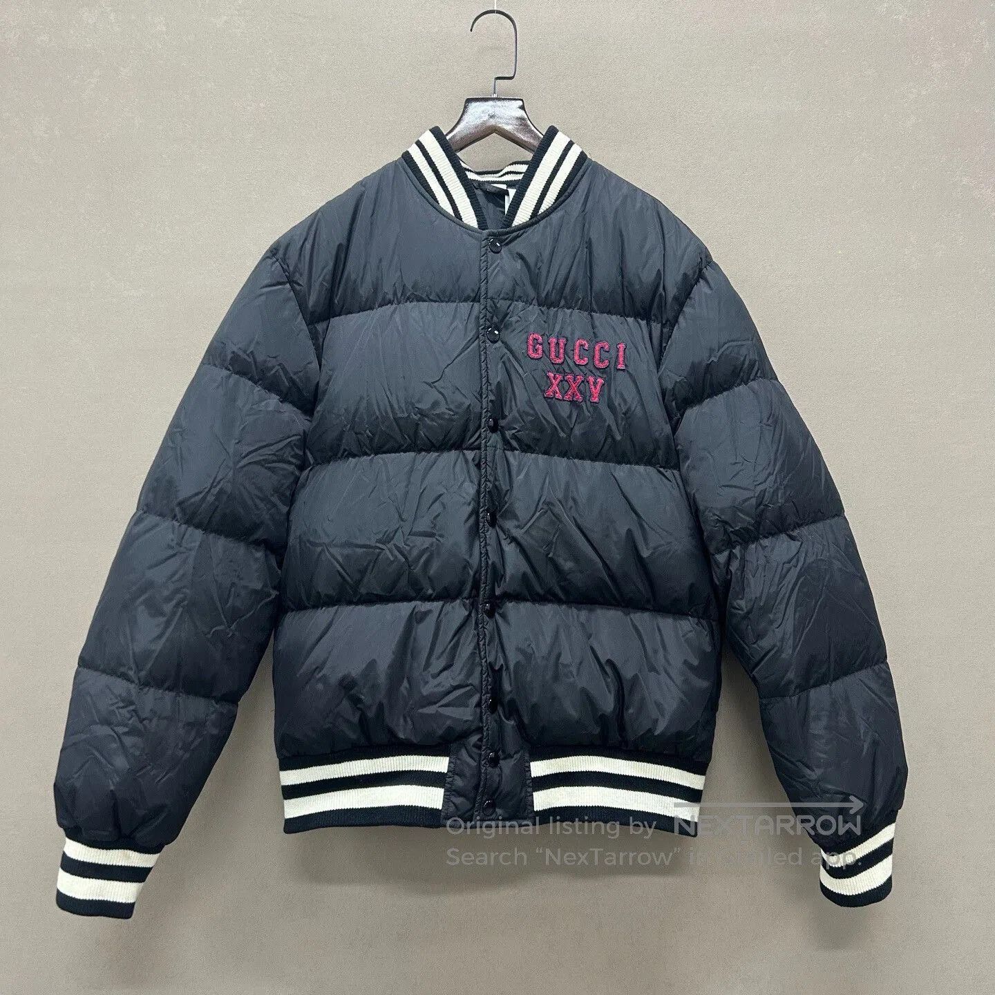 Gucci GUCCI Color-Blocked Embroidered Down Jacket. Size US M / EU 48-50 / 2 - 1 Thumbnail